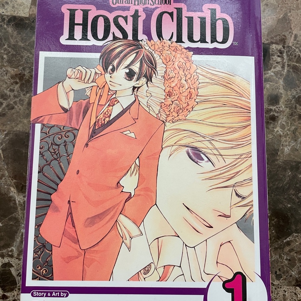 Ouran High School Host Club Manga book